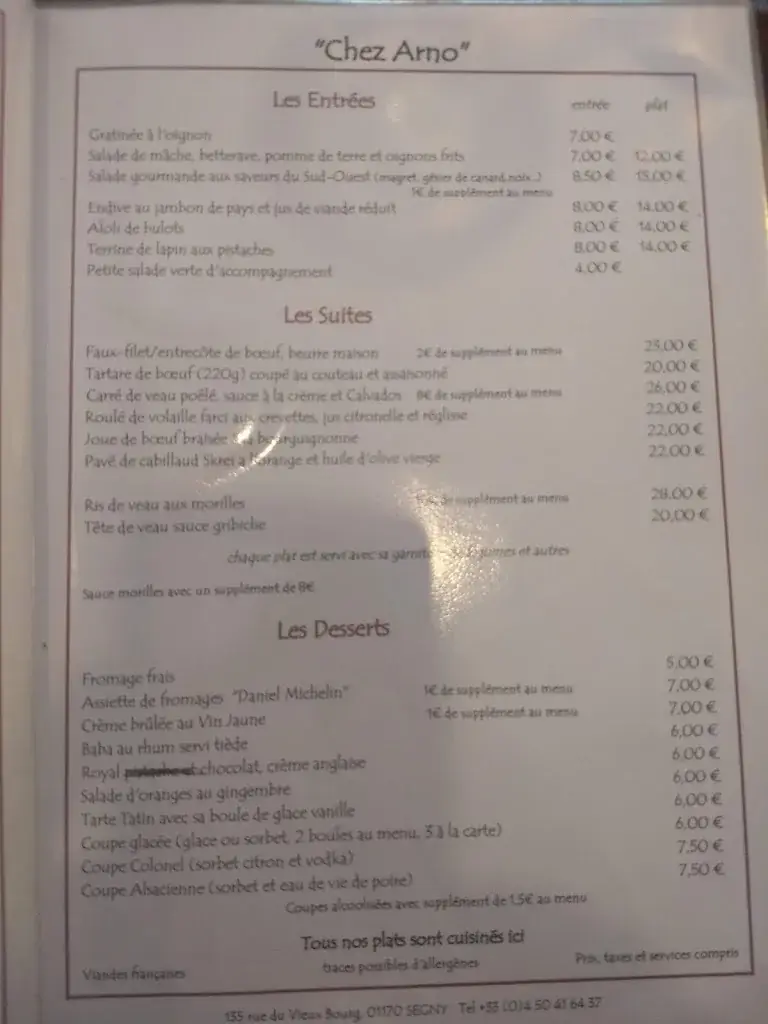 Menu_Chez Arno_Ségny_image_2
