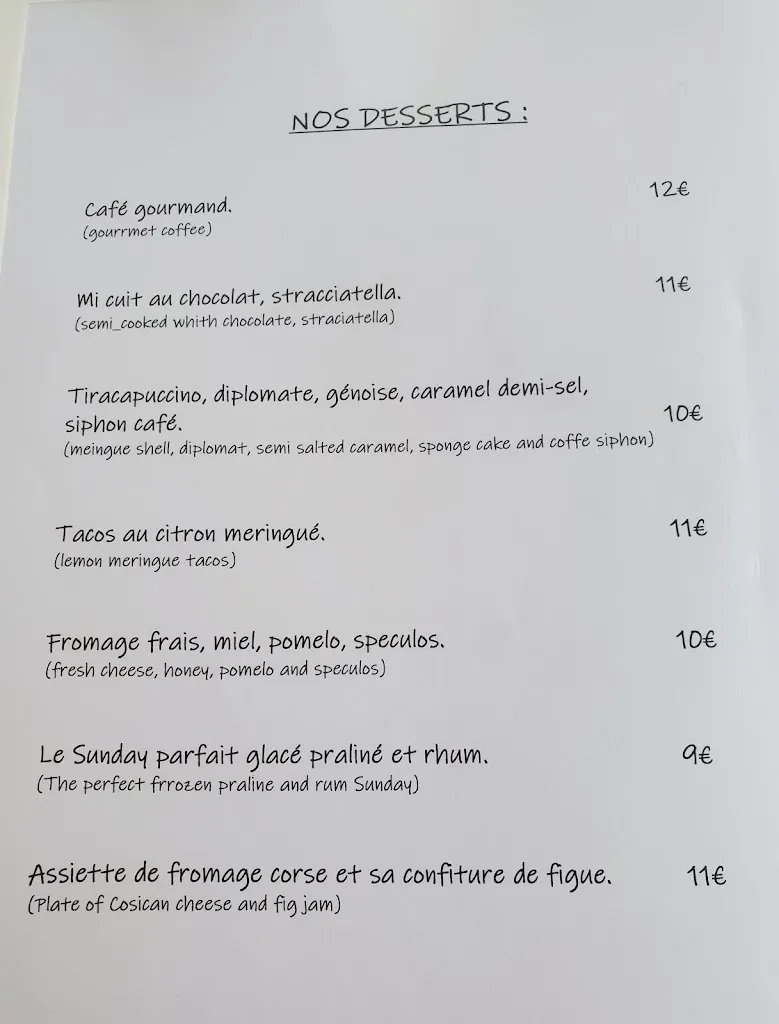 Menu_La Bohème_Calvi_image_2
