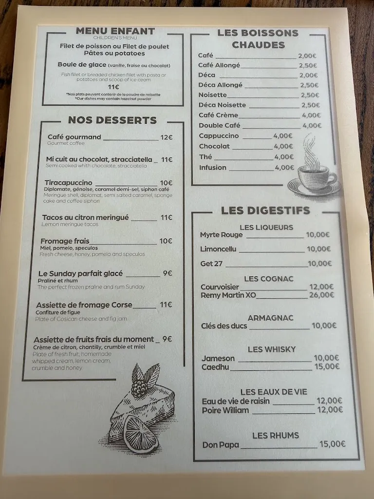 Menu_La Bohème_Calvi_image_3