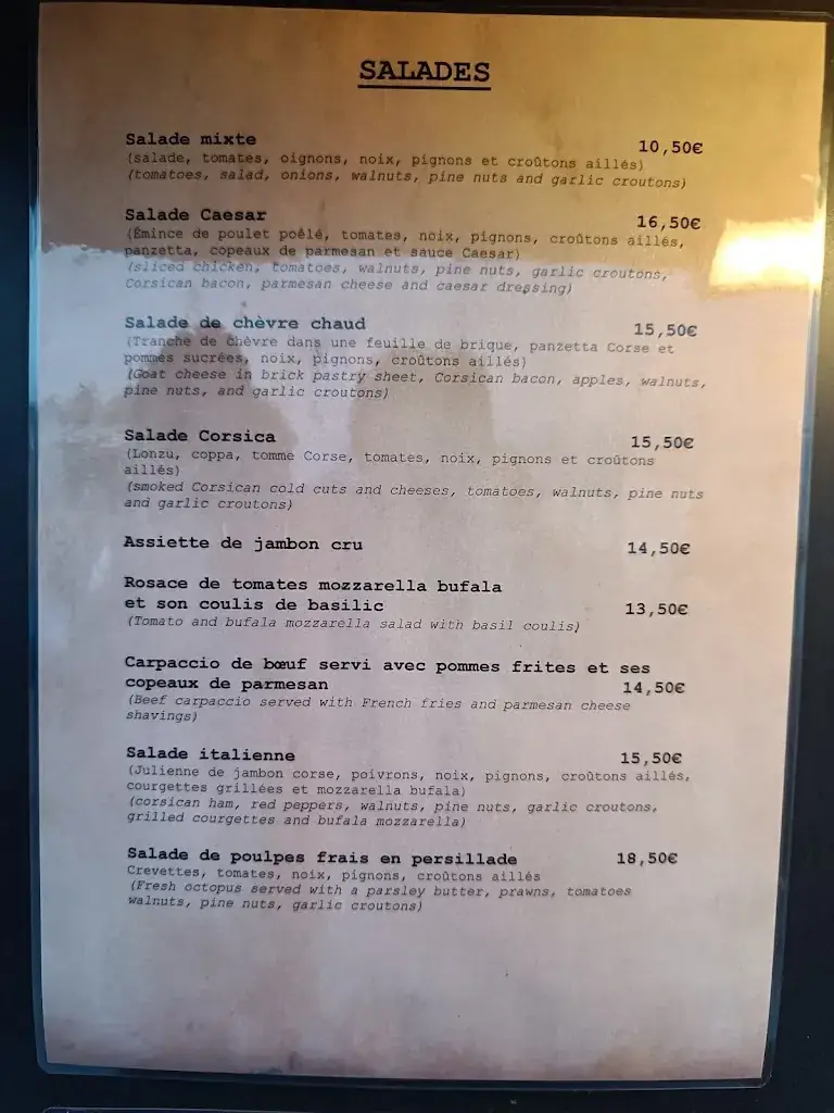 Menu_Le Nautic_Calvi_imagen_4