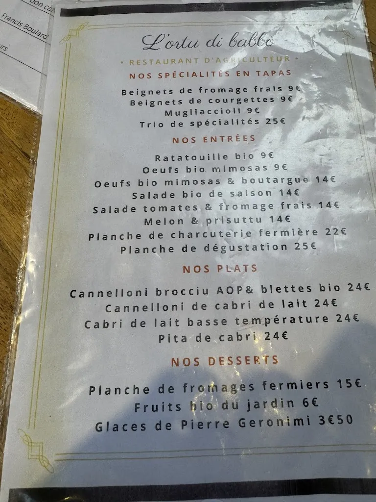 Menu_Restaurant Casa Vinu by l'Ortu di Babbo_Calvi_image_3