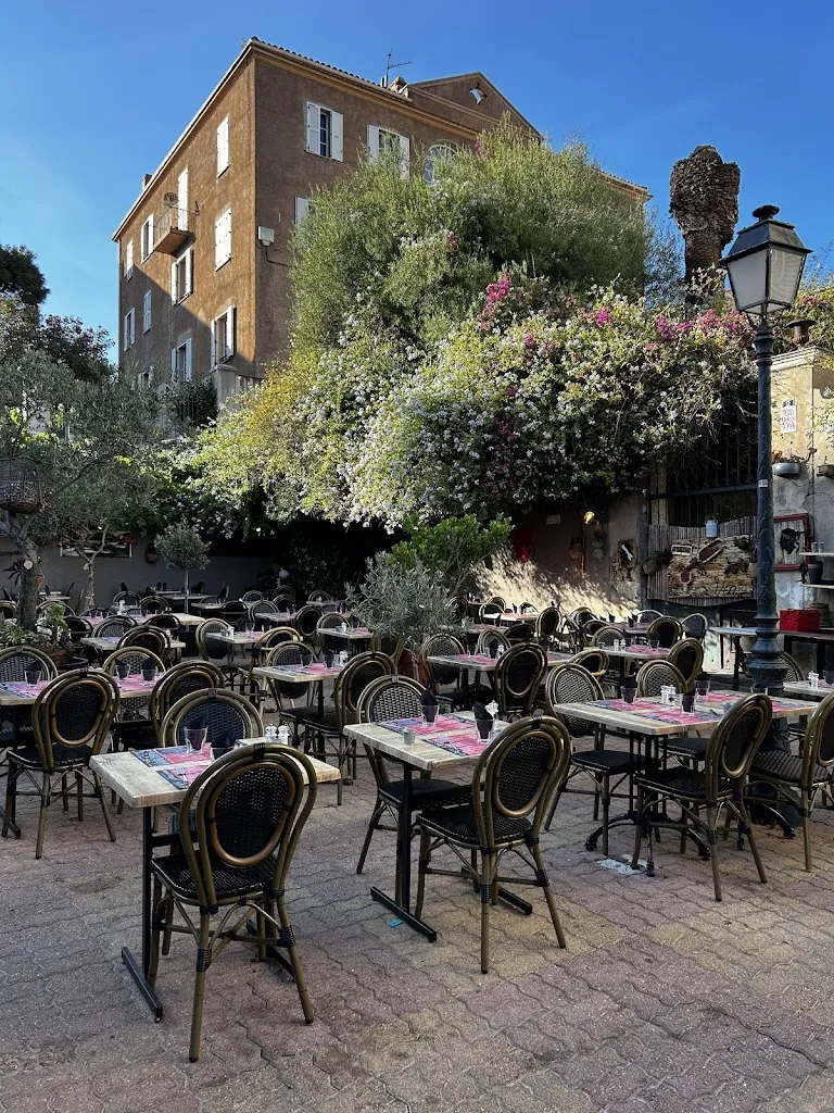 A Piazzetta Restaurant in Calvi