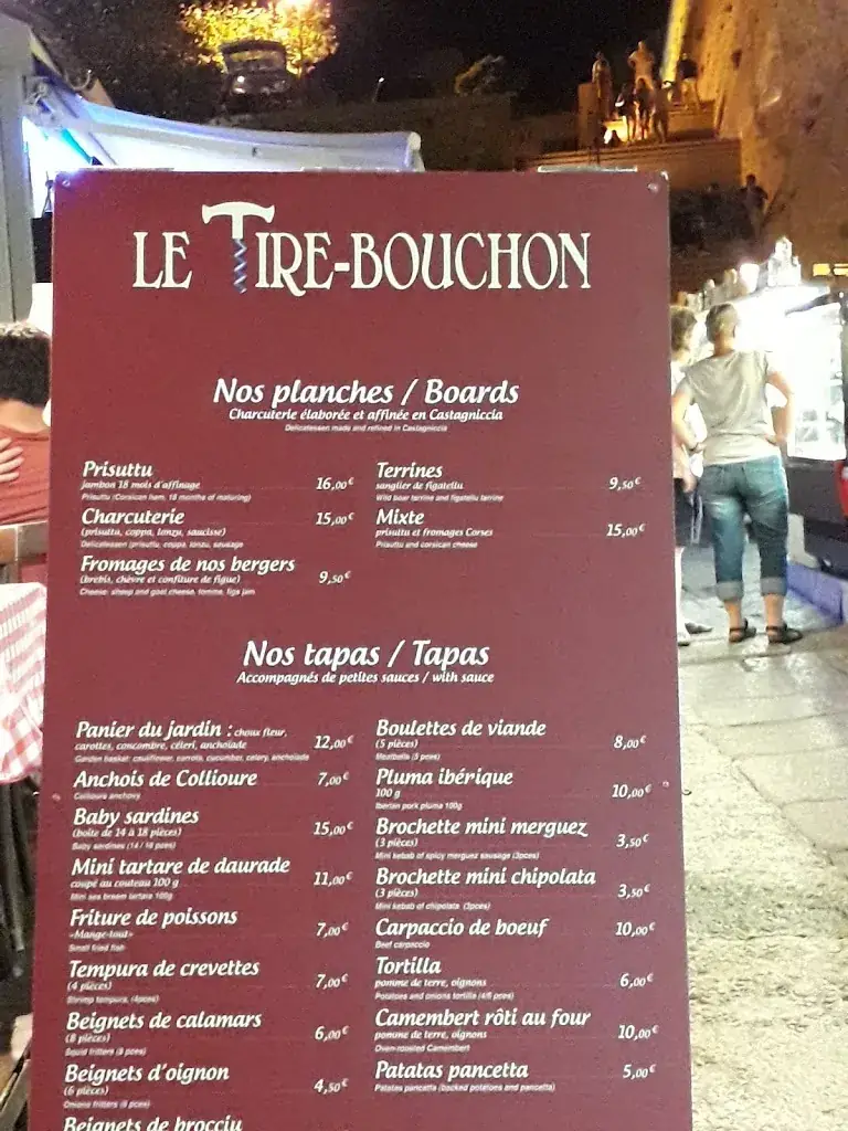 Menu_Le Tire Bouchon_Calvi_immagine_4