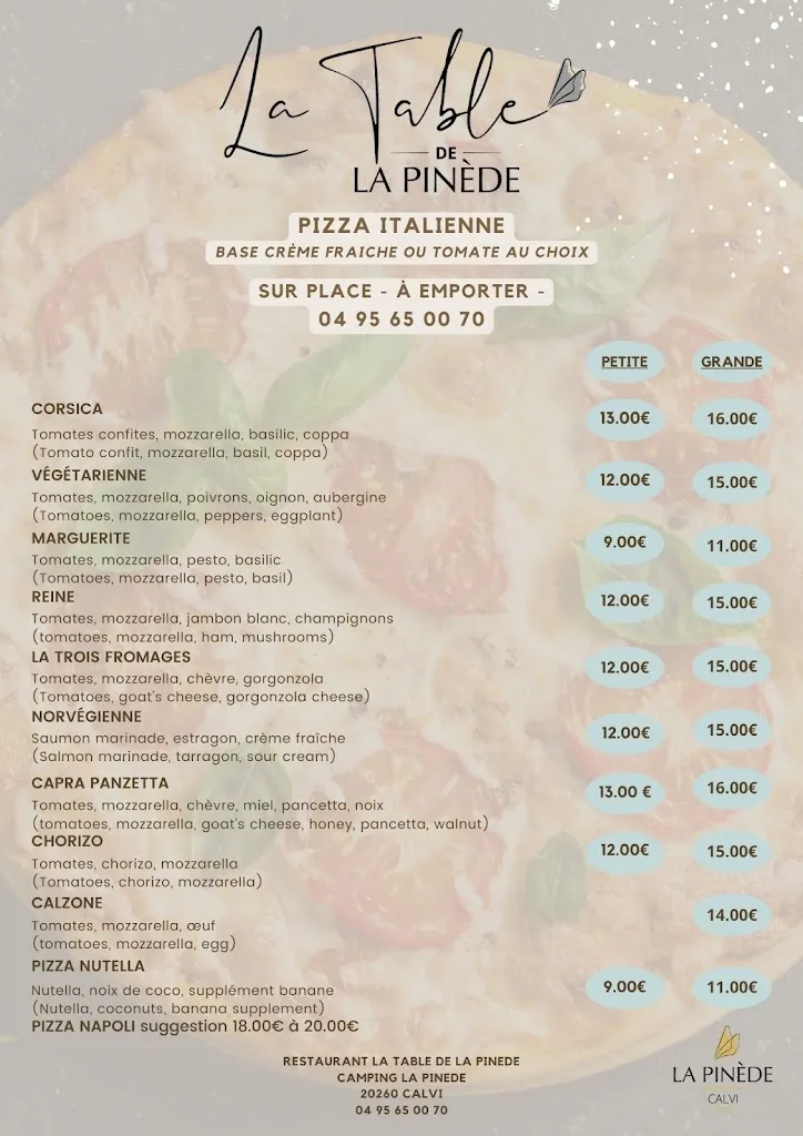Menu_Restaurant La Table de la Pinède_Calvi_image_2