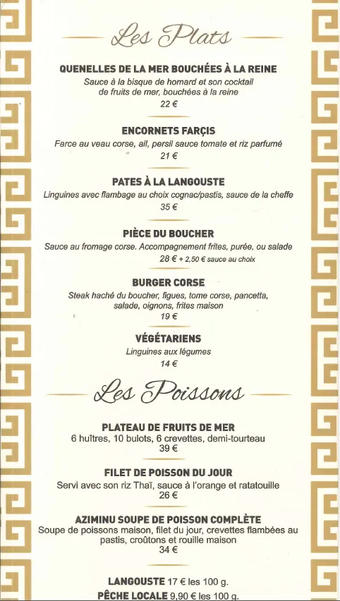 Menu_Restaurant La Table de la Pinède_Calvi_image_3