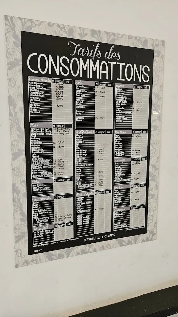 Menu_Restaurant Pizzeria Le Damier_Pianottoli-Caldarello_image_2