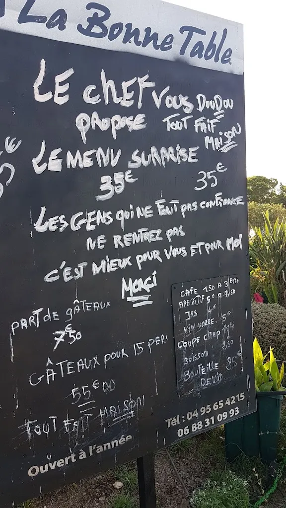 Menu_A La Bonne Table_Lumio_image_1