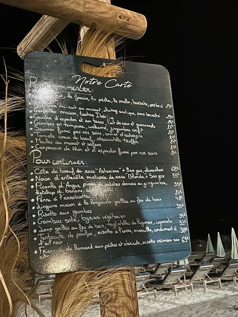 Menu_Restaurant Le Pain de Sucre_Lumio_image_2