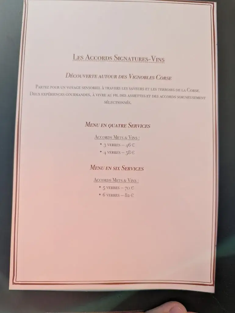 Menu_Restaurant La Table Di Mà Lumio_Lumio_image_1