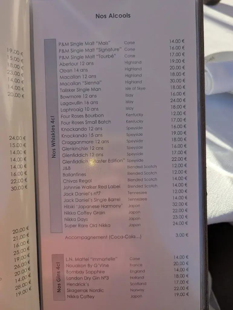 Menu_Restaurant La Table Di Mà Lumio_Lumio_image_4