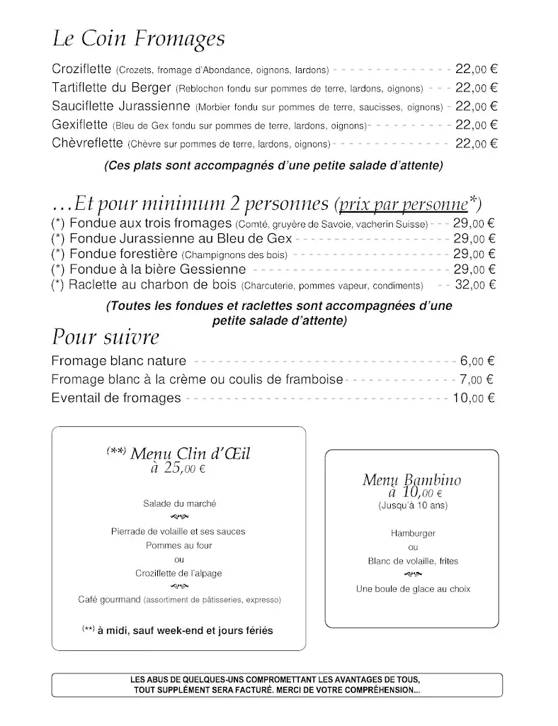 Menu_Le Refuge de Florimont_Gex_image_3