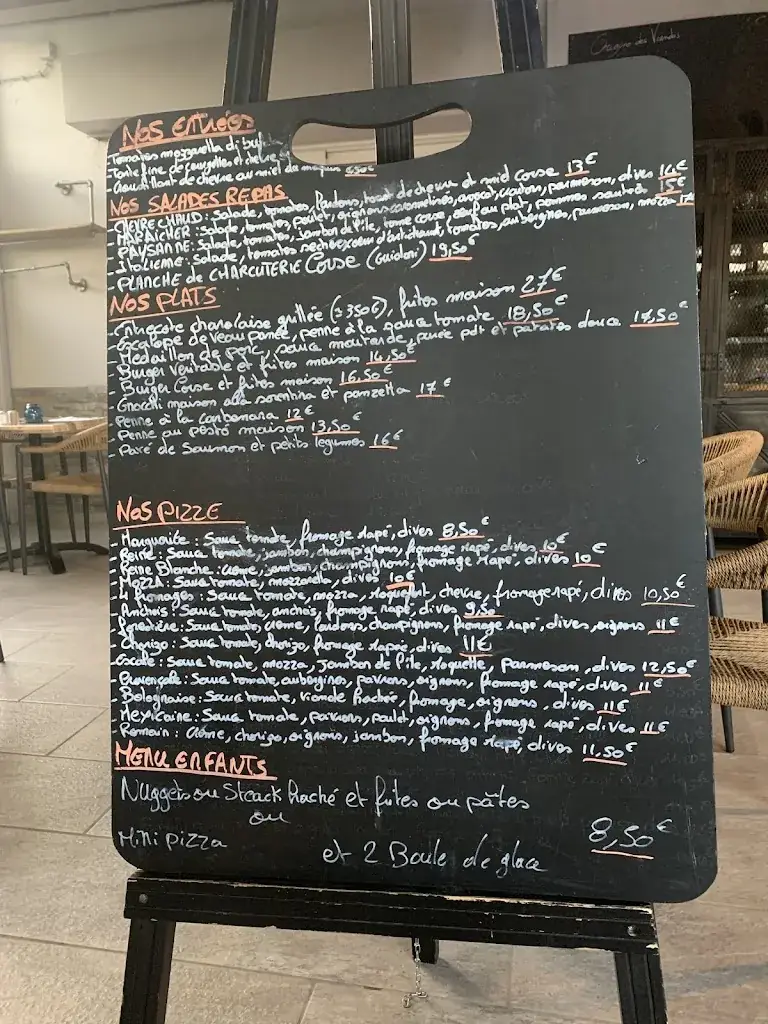 Menu_Restaurant L'Escale_Lucciana_image_4