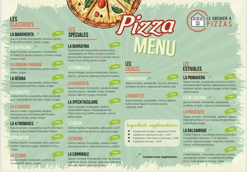Menu_Le Grenier à Pizzas_Ambert_image_2