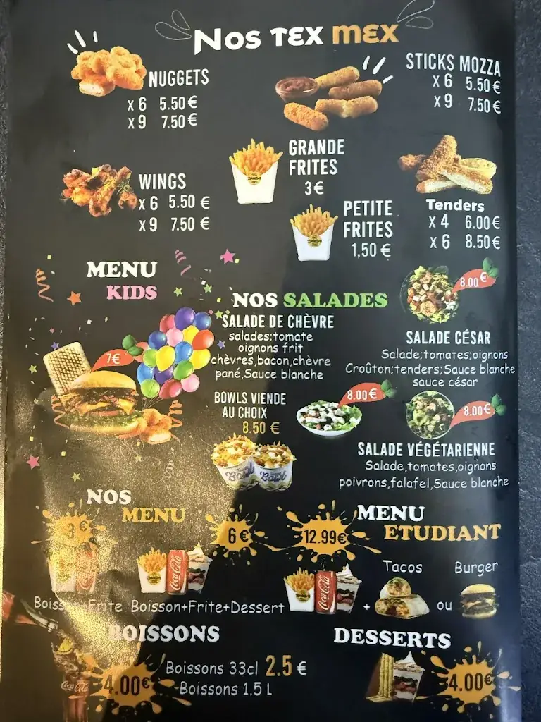 Menu_Smash burger et tacos_Lucciana_image_1