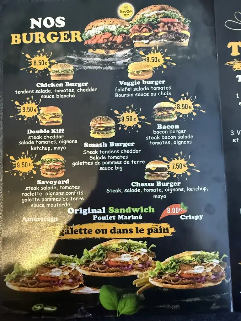 Menu_Smash burger et tacos_Lucciana_image_3