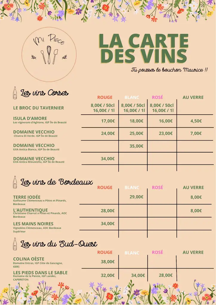 Menu_Les Gourmandises Mi Piace_Prunelli-di-Fiumorbo_image_2