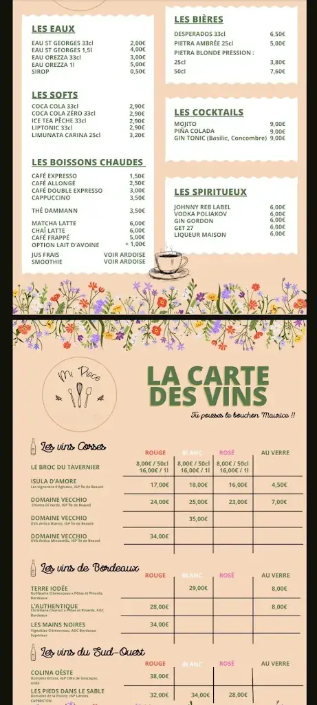 Menu_Les Gourmandises Mi Piace_Prunelli-di-Fiumorbo_image_3