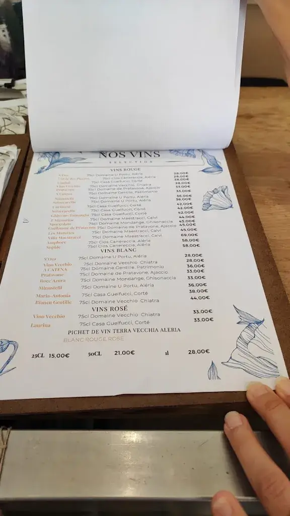 Menu_La Gazelle_Ghisonaccia_image_2