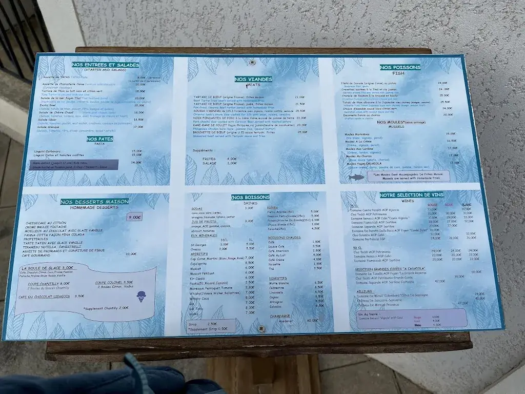 Menu_Restaurant A Casaiola_Sisco_image_3