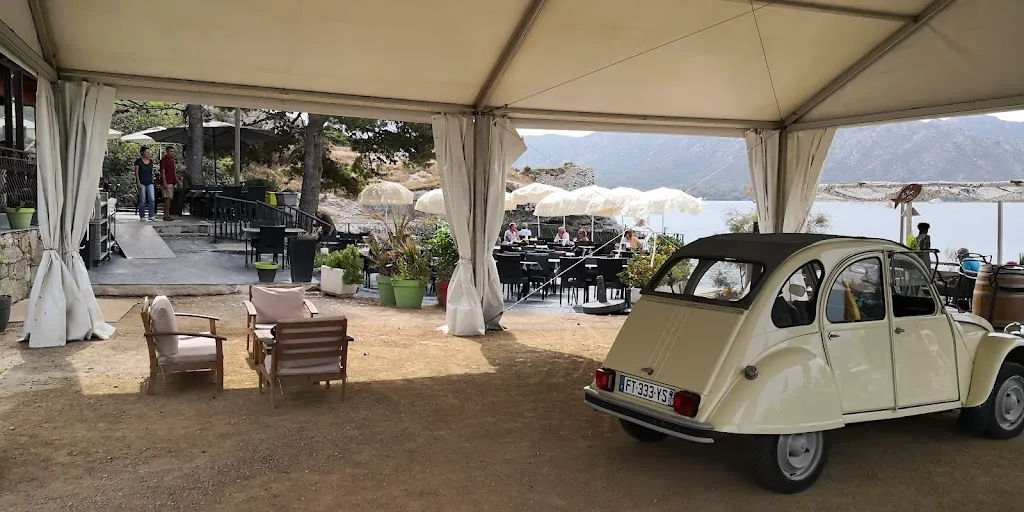 La Crique restaurant in Saint-Florent