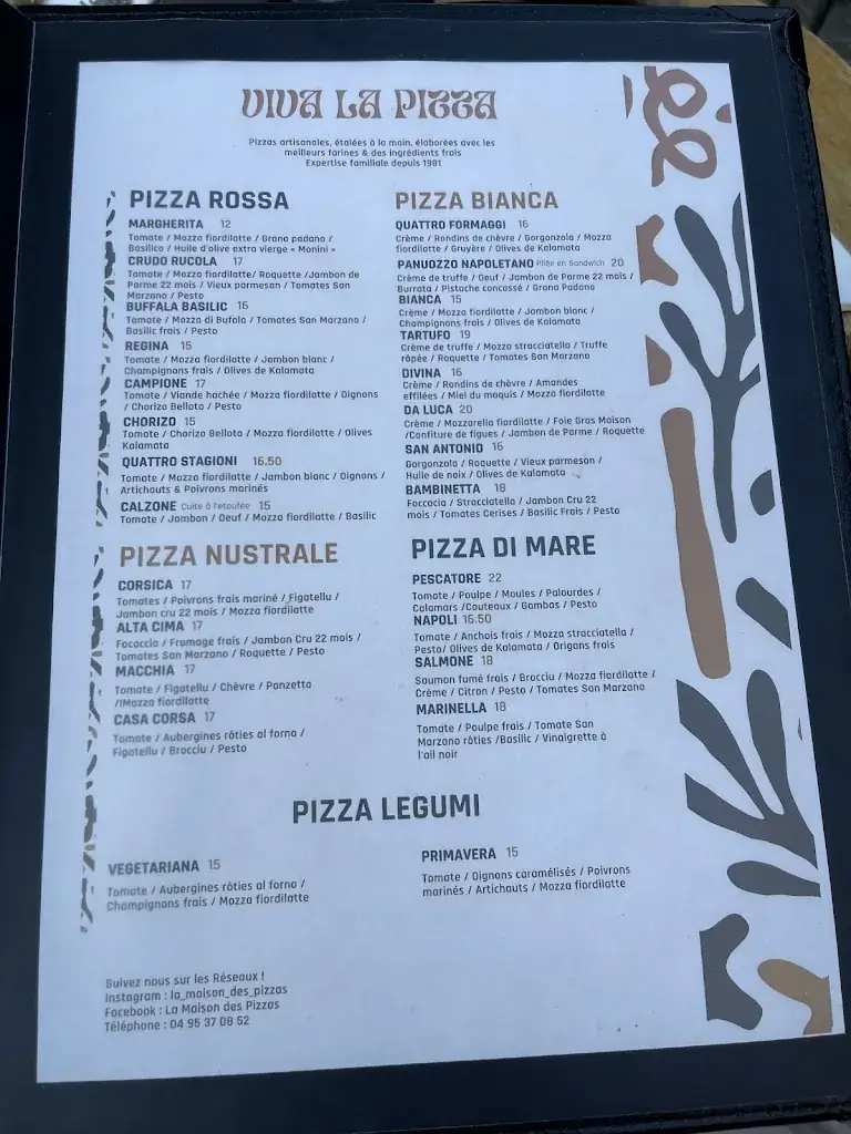 Menu_La Maison des Pizzas_Saint-Florent_image_3