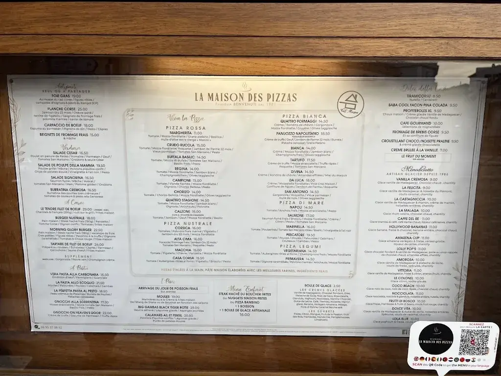 Menu_La Maison des Pizzas_Saint-Florent_image_4