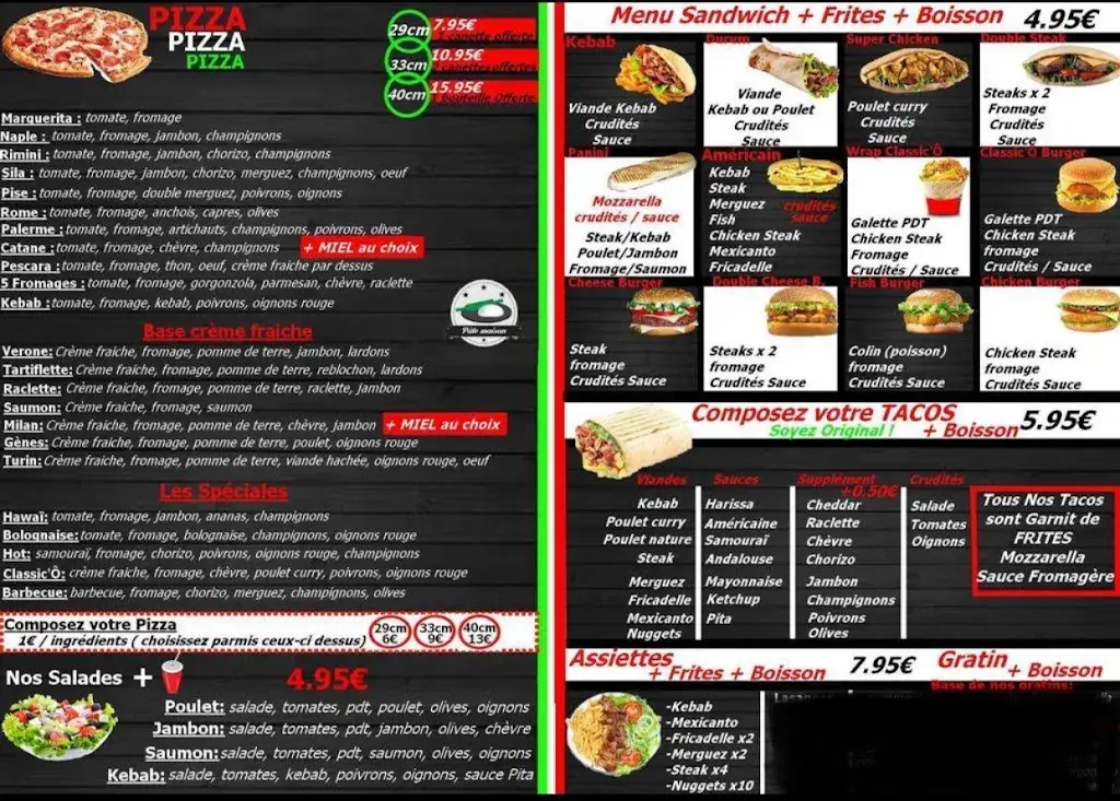 Menu_Le Classic'Ô_Aiglemont_immagine_1