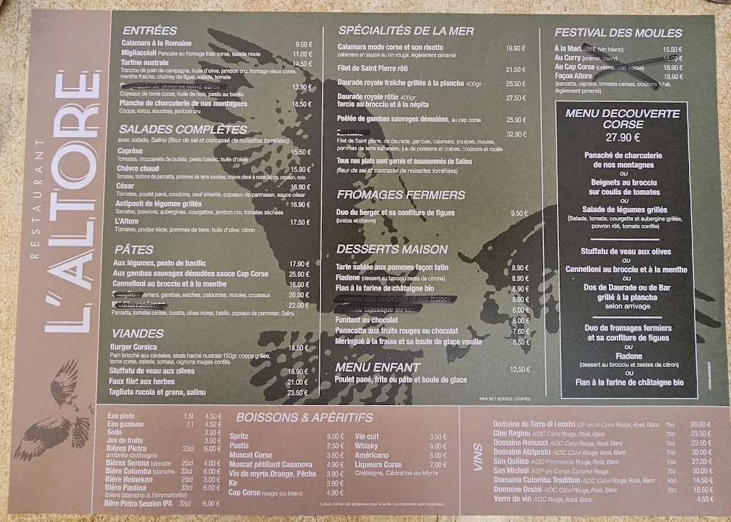 Menu_L'Altore_L'Île-Rousse_image_1