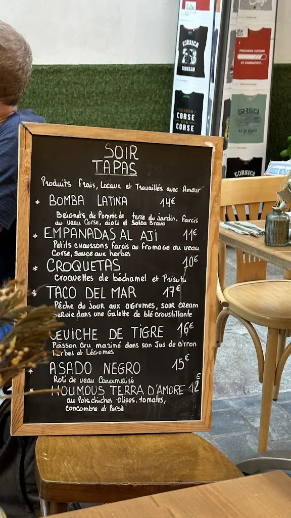 Menu_Restaurant Terra d'Amore_L'Île-Rousse_image_1