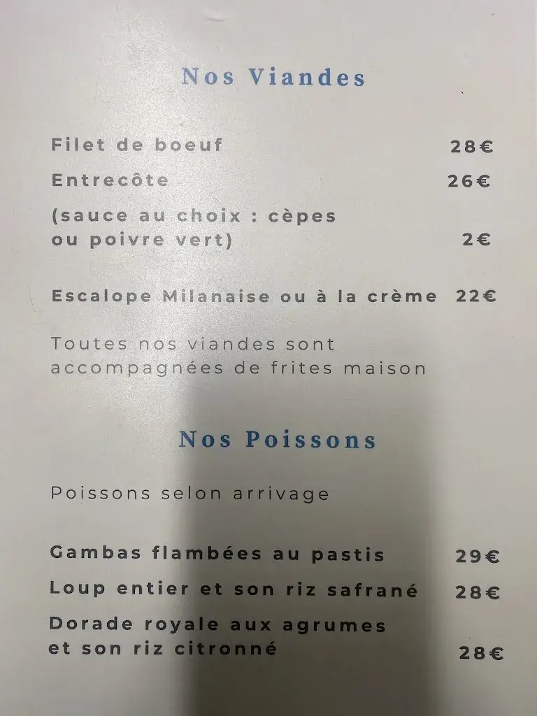 Menu_Restaurant Chez Dumè_L'Île-Rousse_image_1
