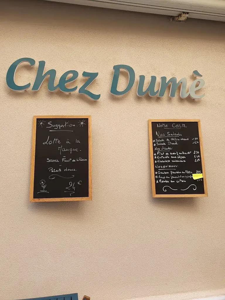 Menu_Restaurant Chez Dumè_L'Île-Rousse_image_3