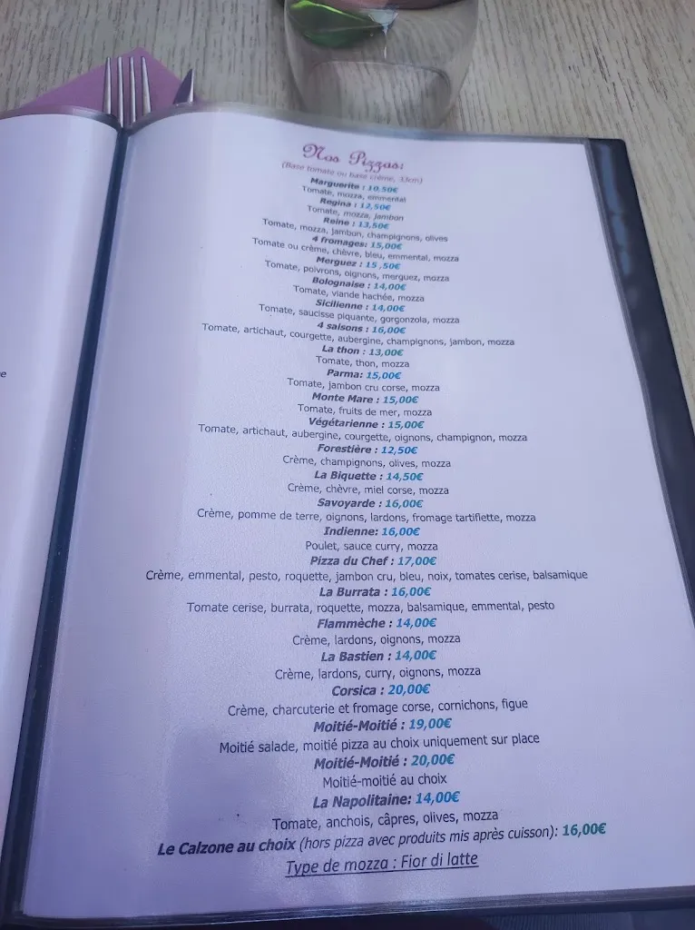 Menu_Chez Anaïs pizzeria_L'Île-Rousse_image_2