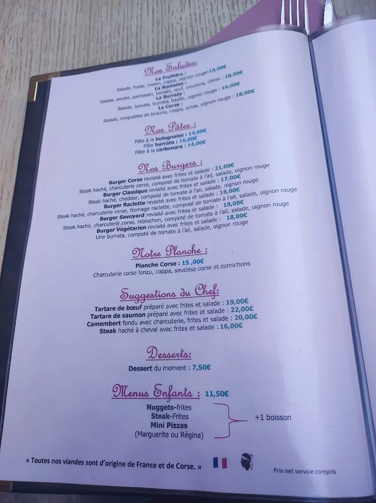 Menu_Chez Anaïs pizzeria_L'Île-Rousse_image_3