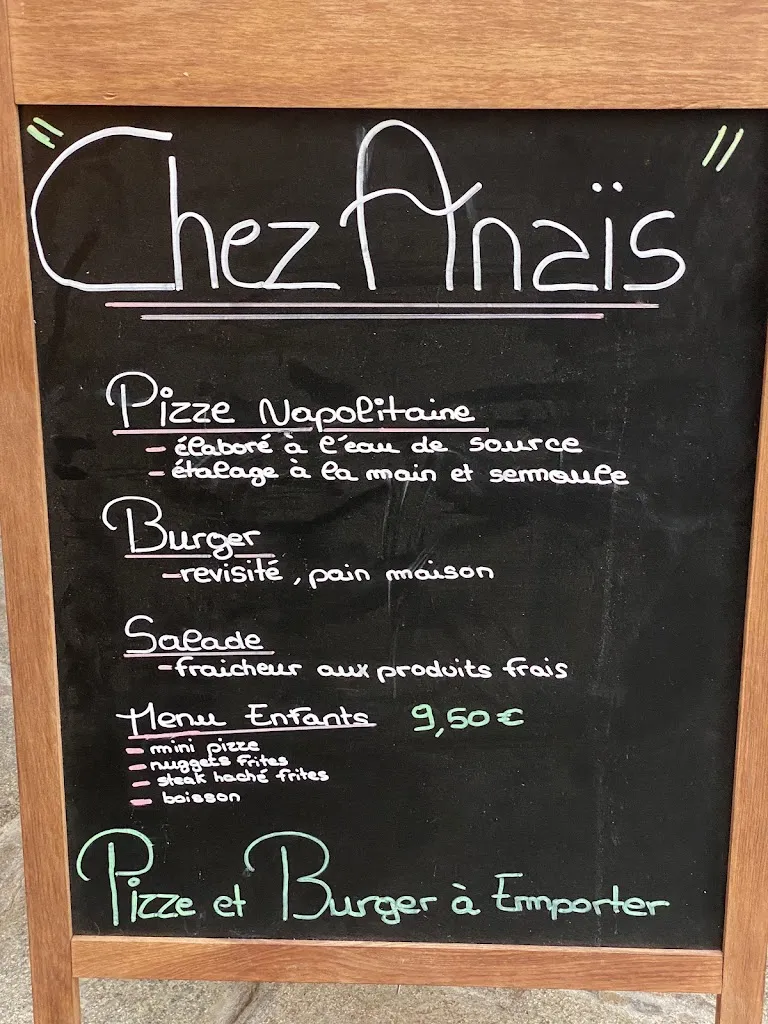 Menu_Chez Anaïs pizzeria_L'Île-Rousse_image_4