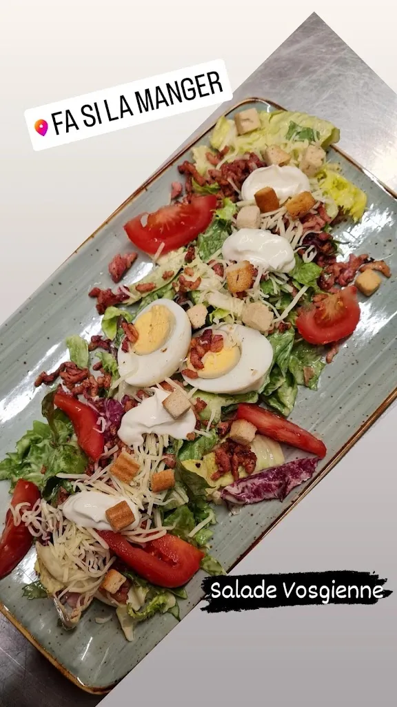 Fa Si La Manger Alsting restaurant in Alsting