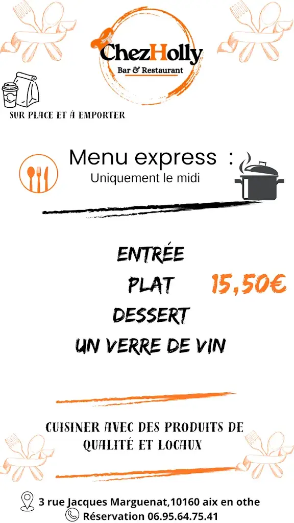 Menu_Chez Holly_Aix-Villemaur-Pâlis_immagine_2