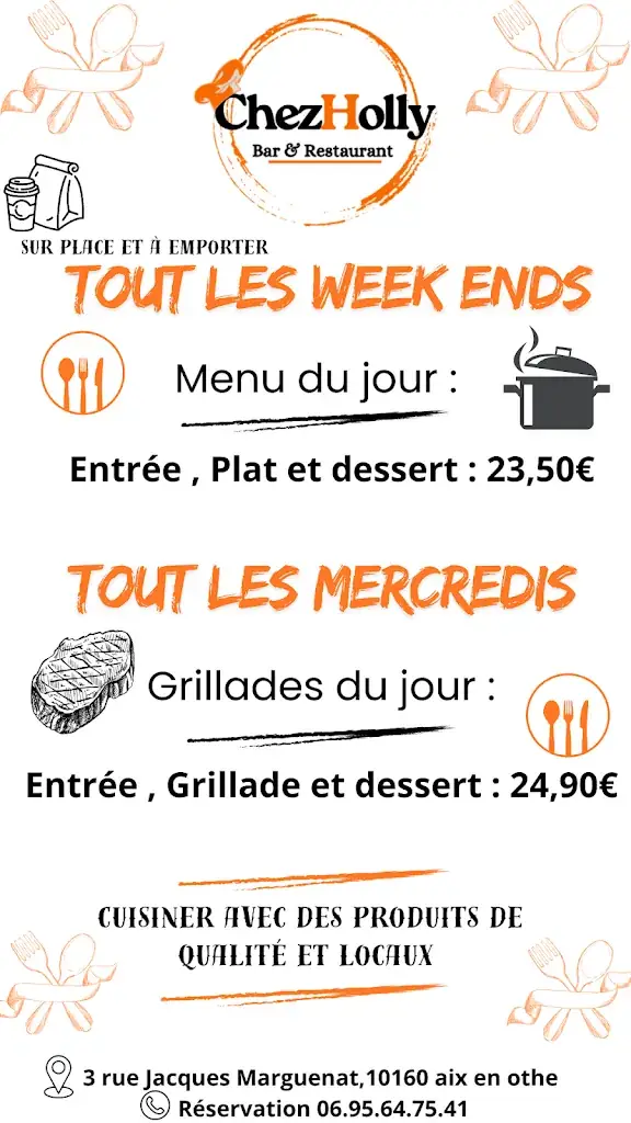 Menu_Chez Holly_Aix-Villemaur-Pâlis_immagine_3