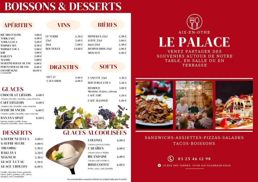Menu_Le Palace _Aix-Villemaur-Pâlis_image_1