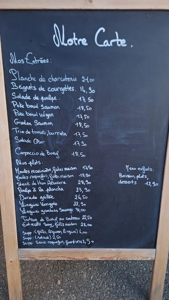 Menu_Restaurant la Crique_Olmeto_image_2