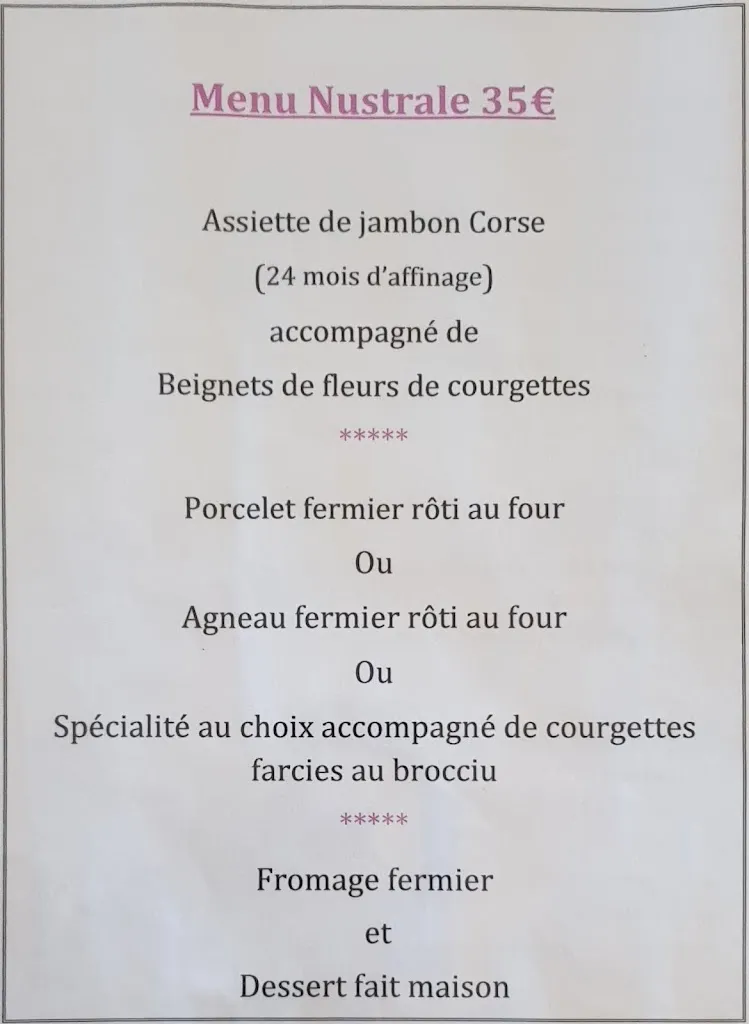 Menu_U Santa Maria_Olmeto_image_3