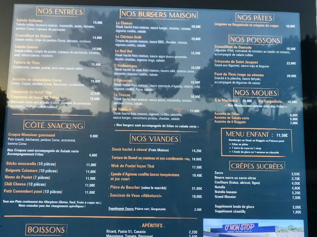 Menu_Brasserie O Non Stop_Olmeto_image_3