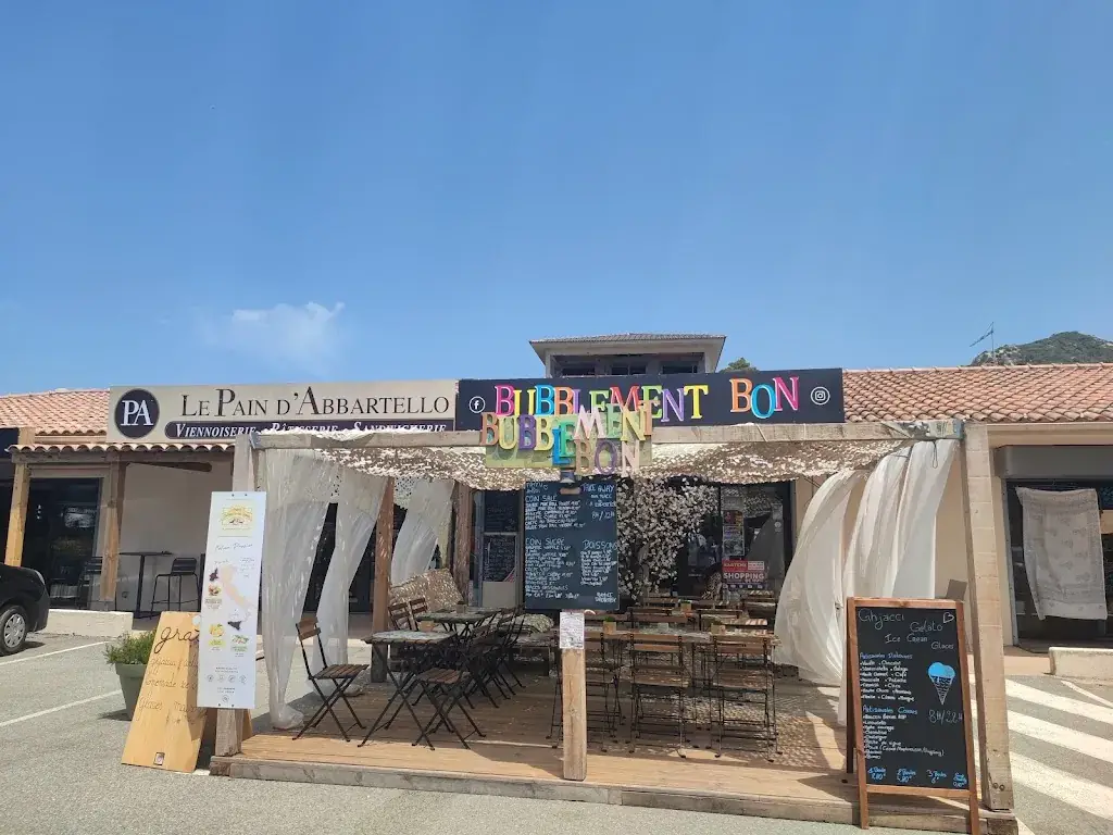 Bubblement Bon restaurant in Olmeto