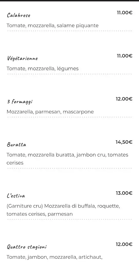 Menu_L'Incantu - L'esprit guinguette_Propriano_image_1