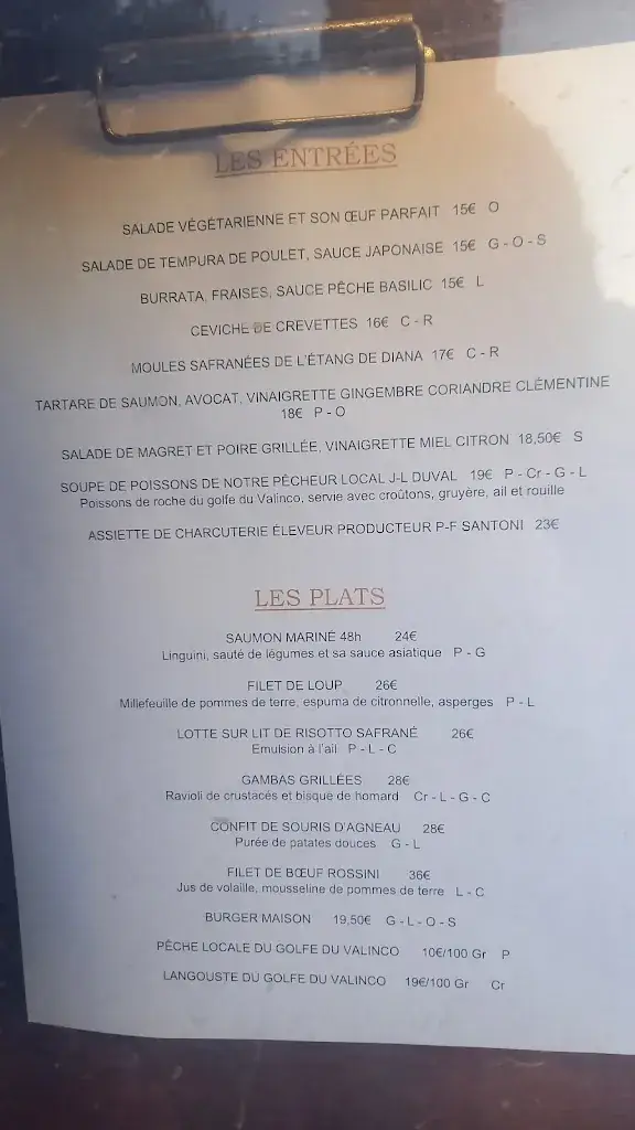 Menu_Restaurant Bar Abbartello_Olmeto_image_2