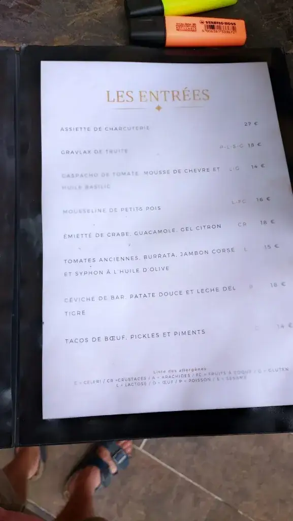 Menu_Restaurant Bar Abbartello_Olmeto_image_3