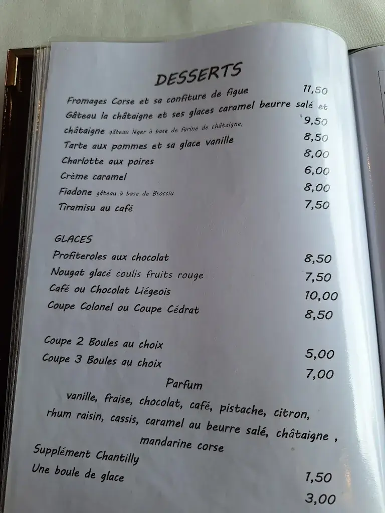 Menu_Auberge San Ghjuvani_Propriano_image_1