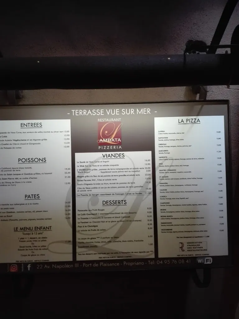 Menu_Restaurant L'Ambata_Propriano_image_4