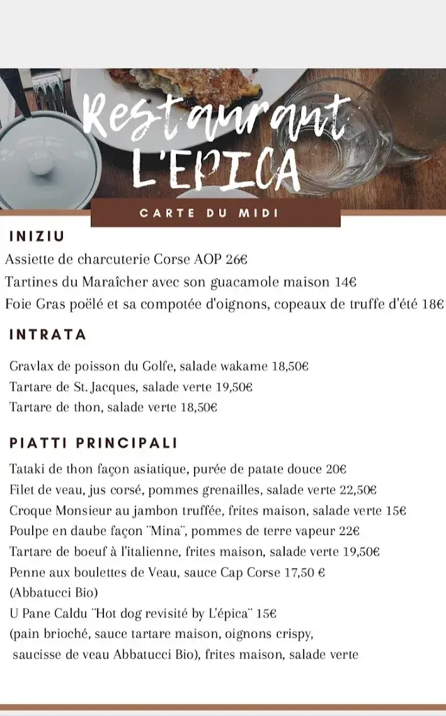 Menu_L'Epica_Propriano_image_2