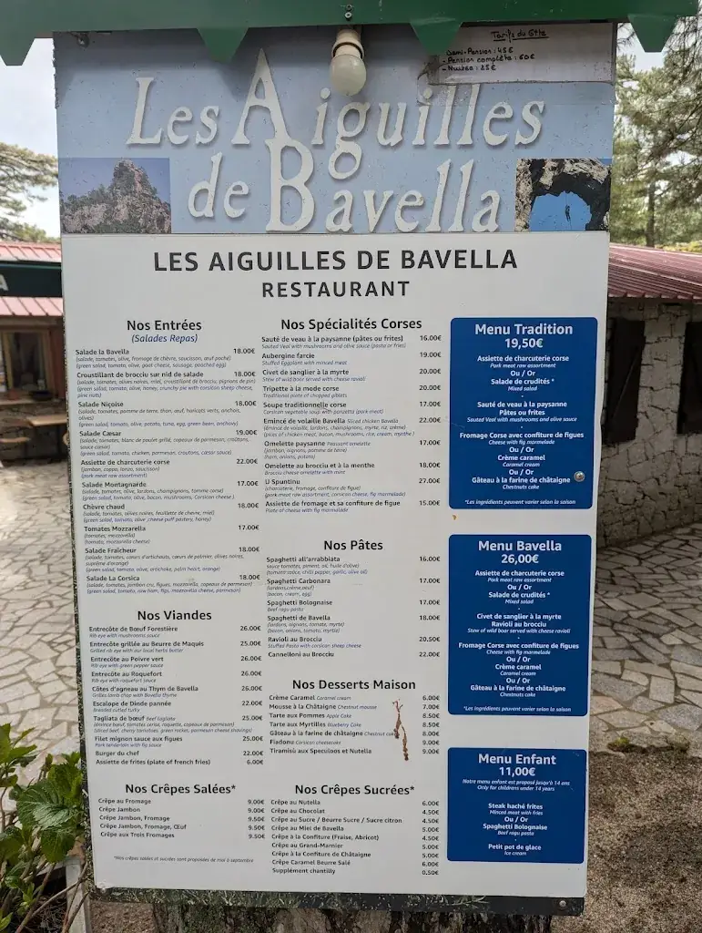 Menu_Les Aiguilles De Bavella_Zonza_image_1