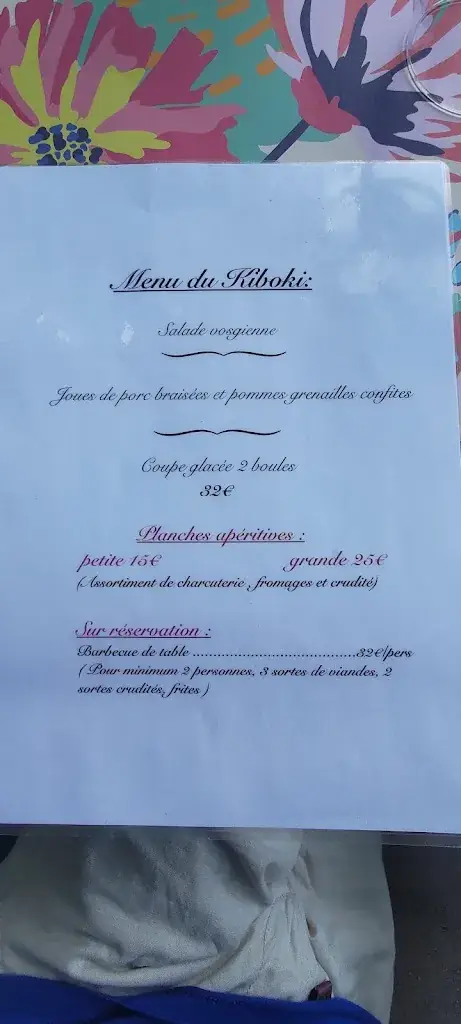 Menü_Le Kiboki_Turquestein-Blancrupt_Bild_4